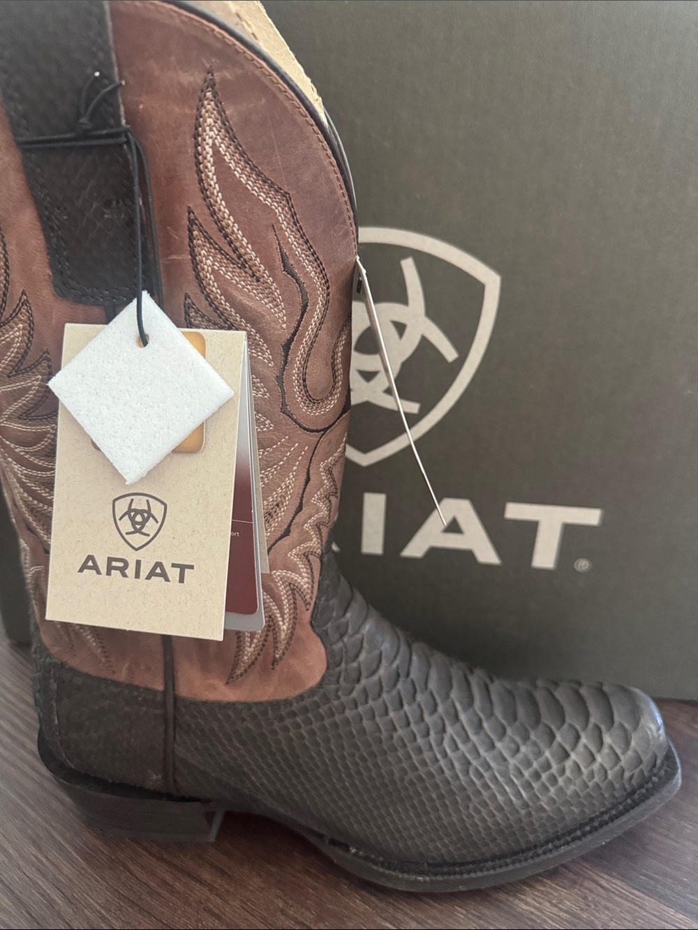 Ariat Circuit High Stepper Python Cowboy Boot